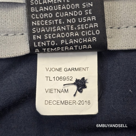 Greg Norman Ultimate Travel Navy‎ Blue Men's 36x32 Golf Dress Slacks Pants Vjone - Picture 4 of 11